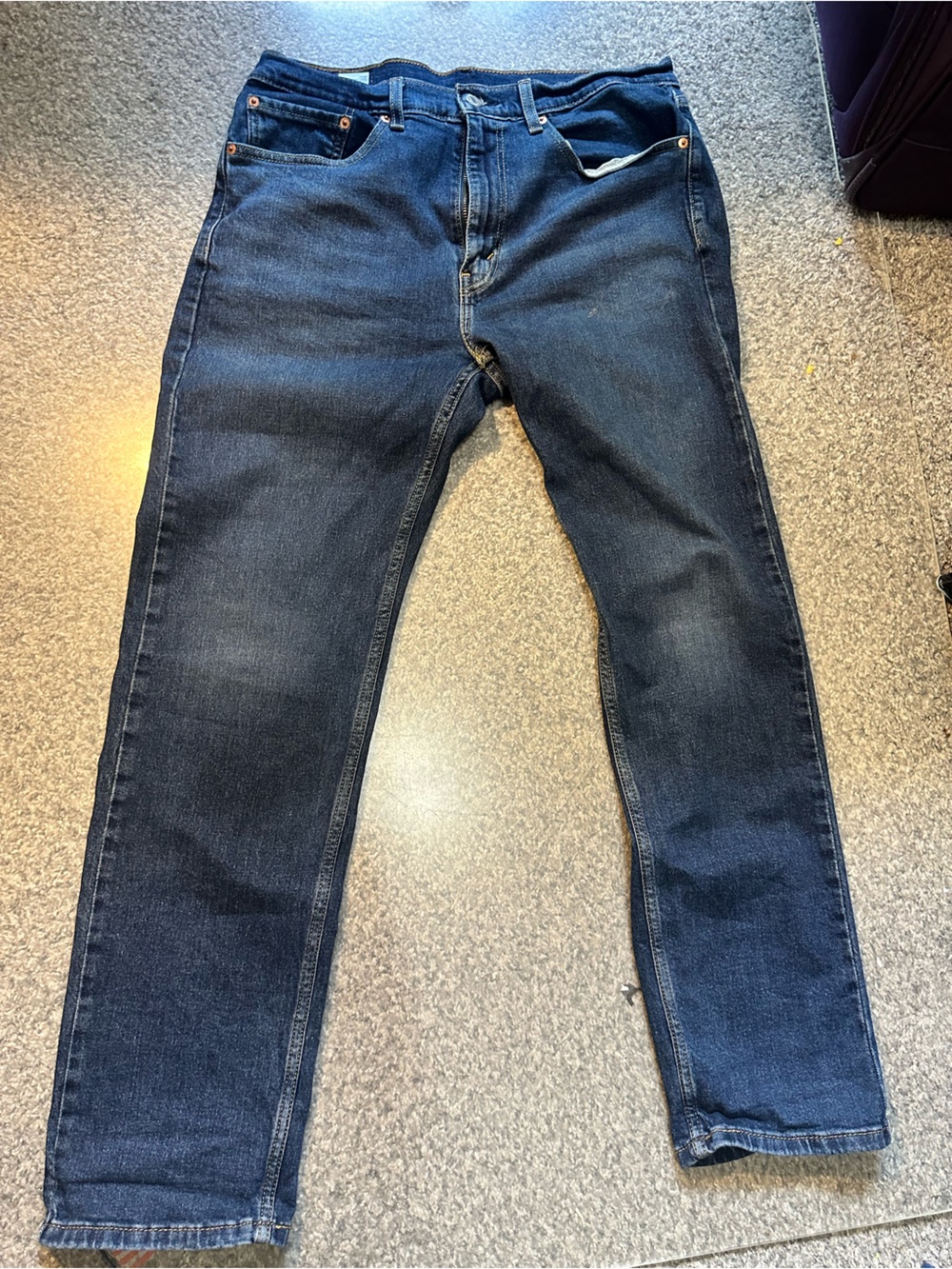 Levi's Men's Indigo Relaxed Straight Jeans